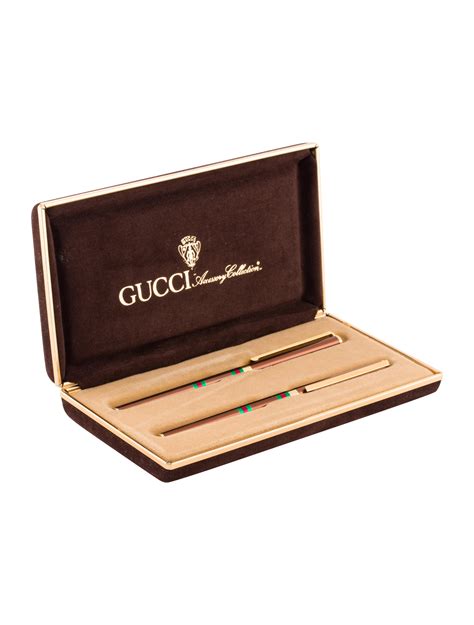 pen gucci|Gucci pen for christmas cards.